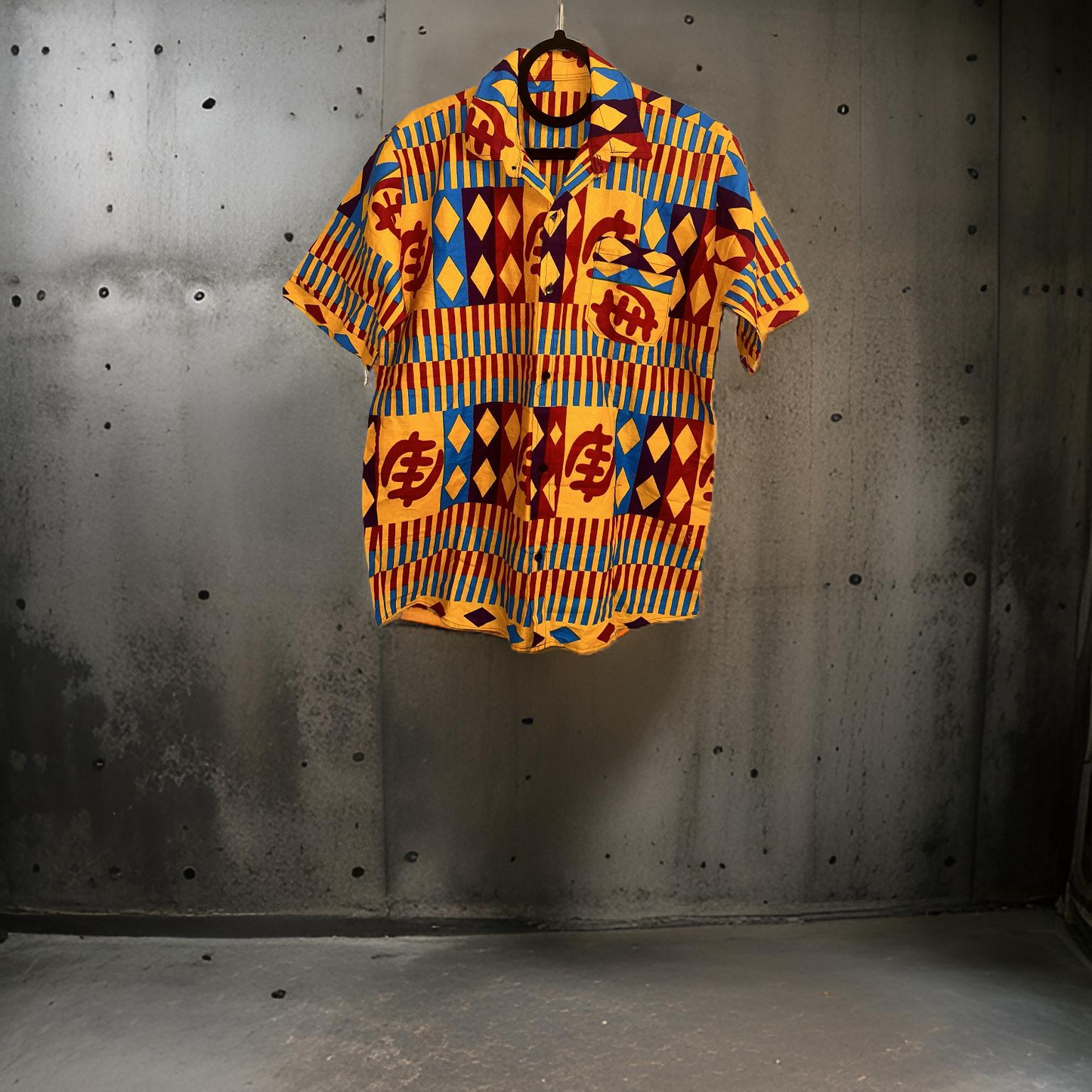 Men’s AnKara African Print Shirt 1.6